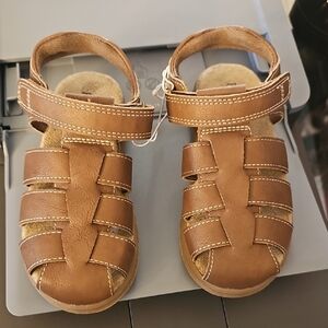 Brown Kids Sandals